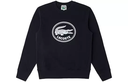 Толстовка мужская темно-синяя Lacoste, темно-синий