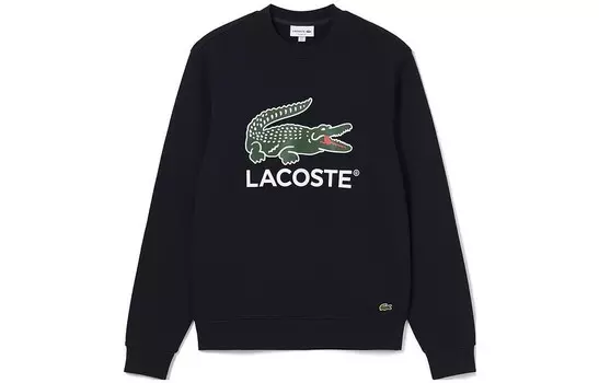 Толстовка мужская темно-синяя Lacoste, темно-синий