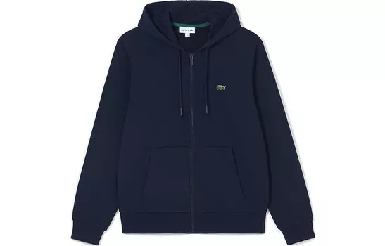 Толстовка мужская темно-синяя Lacoste, темно-синий