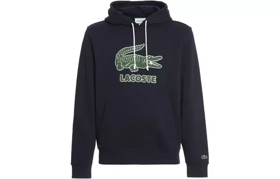 Толстовка мужская темно-синяя Lacoste, темно-синий