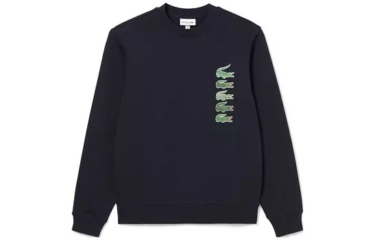 Толстовка мужская темно-синяя Lacoste, темно-синий