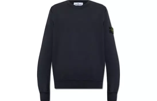 Толстовка мужская темно-синяя Stone Island, синий