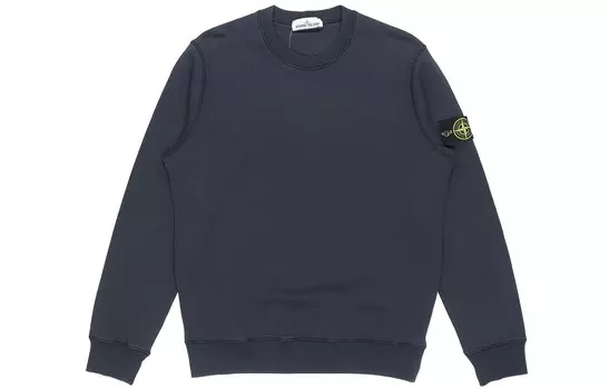Толстовка мужская темно-синяя Stone Island, синий