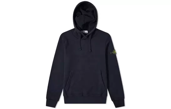 Толстовка мужская темно-синяя Stone Island, темно-синий