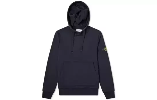 Толстовка мужская темно-синяя Stone Island, темно-синий