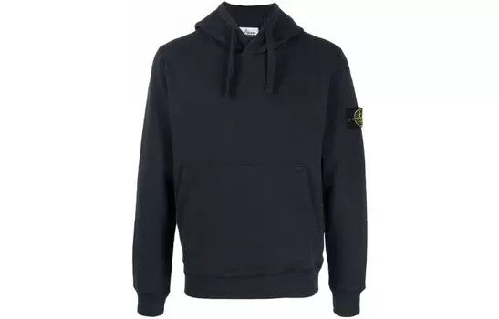 Толстовка мужская темно-синяя Stone Island, темно-синий