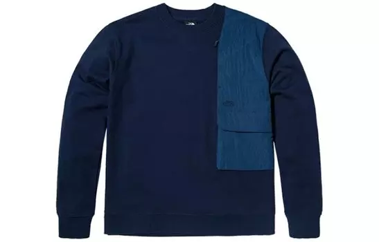 Толстовка мужская темно-синяя The North Face, темно-синий