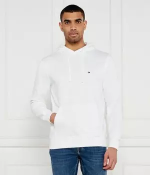 Толстовка мужская Tommy Hilfiger Essential Terry однотонная, белый