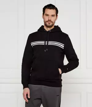 Толстовка мужская Tommy Hilfiger с капюшоном из органического хлопка, черный