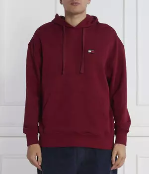 Толстовка мужская Tommy Jeans Regular Fit, бургундия