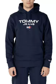 Толстовка мужская Tommy Jeans с большим логотипом, синий