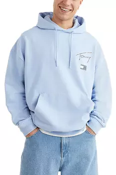 Толстовка мужская Tommy Jeans с капюшоном, светло-голубой