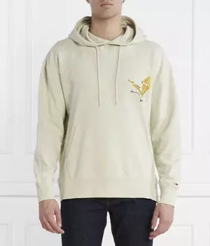 Толстовка мужская Tommy Jeans с орлом, светло-зеленый