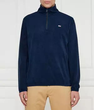 Толстовка мужская Tommy Jeans с воротником на молнии, синий