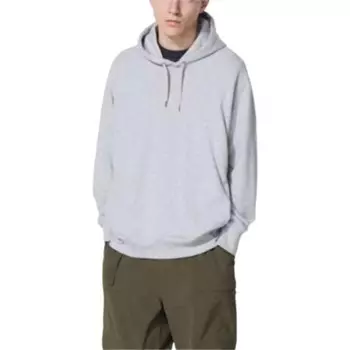 Толстовка мужская Uniqlo с капюшоном, серый