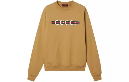Толстовка мужская верблюжья Gucci, коричневый
