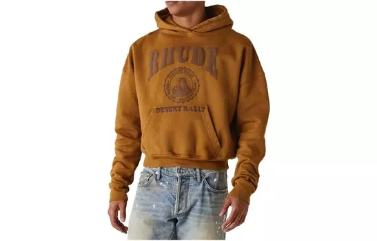 Толстовка мужская верблюжья Rhude, коричневый