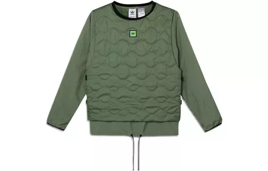 Толстовка мужская зеленая Adidas Originals, зеленый