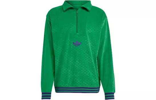 Толстовка мужская зеленая Adidas Originals, зеленый