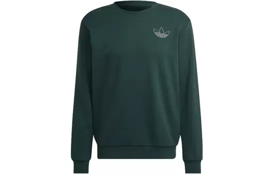 Толстовка мужская зеленая Adidas Originals, зеленый