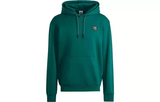Толстовка мужская зеленая Adidas Originals, зеленый