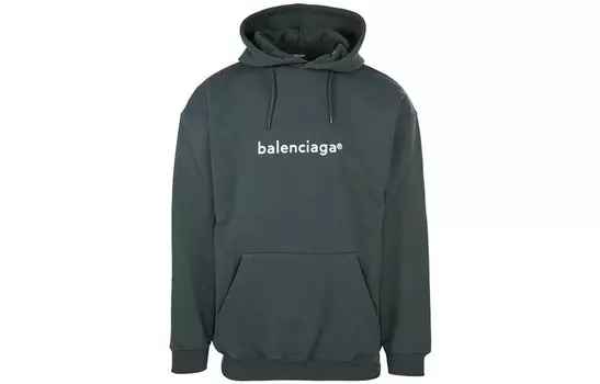 Толстовка мужская зеленая Balenciaga, зеленый