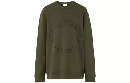 Толстовка мужская зеленая Burberry, зеленый