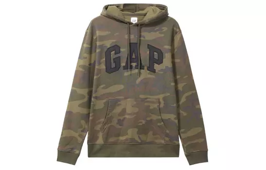 Толстовка мужская зеленая Gap, зеленый