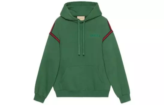 Толстовка мужская зеленая Gucci, зеленый