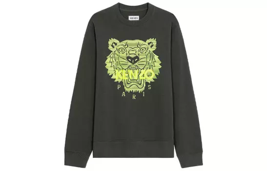 Толстовка мужская зеленая Kenzo, зеленый