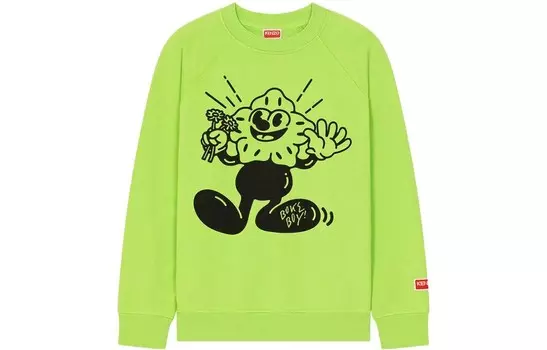 Толстовка мужская зеленая Kenzo, зеленый