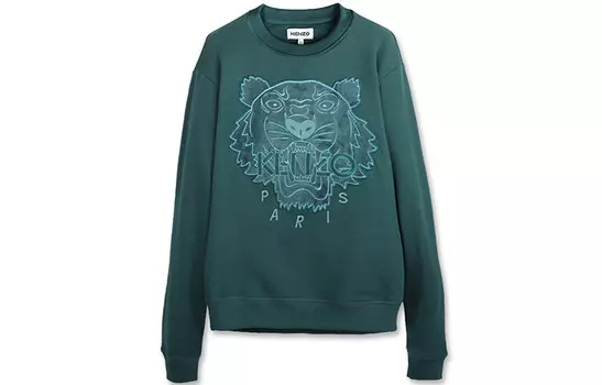 Толстовка мужская зеленая Kenzo, зеленый