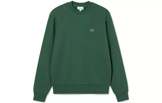 Толстовка мужская зеленая Lacoste, зеленый