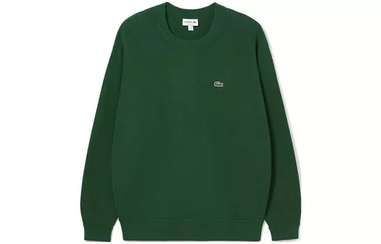 Толстовка мужская зеленая Lacoste, зеленый