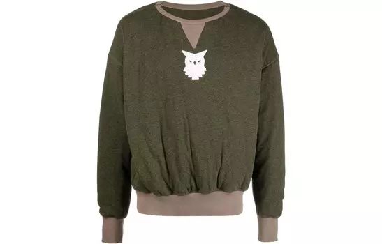 Толстовка мужская зеленая Maison Margiela, зеленый