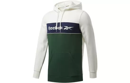 Толстовка мужская зеленая Reebok, зеленый