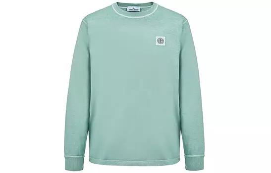 Толстовка мужская зеленая Stone Island, зеленый