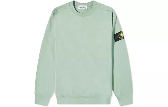 Толстовка мужская зеленая Stone Island, зеленый