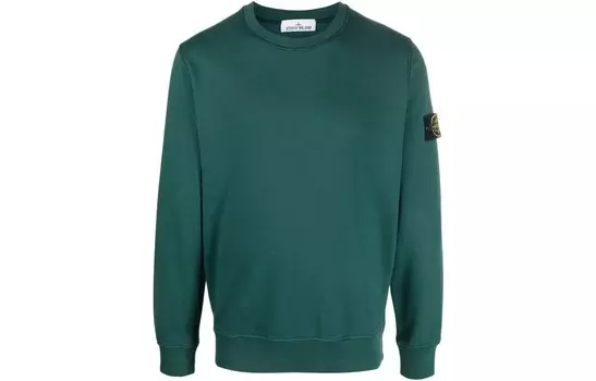 Толстовка мужская зеленая Stone Island, зеленый