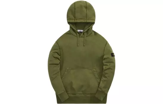 Толстовка мужская зеленая Stone Island, зеленый