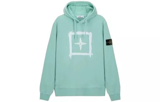 Толстовка мужская зеленая Stone Island, зеленый