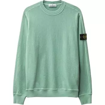 Толстовка мужская зеленая Stone Island, зеленый