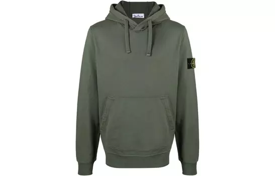 Толстовка мужская зеленая Stone Island, зеленый