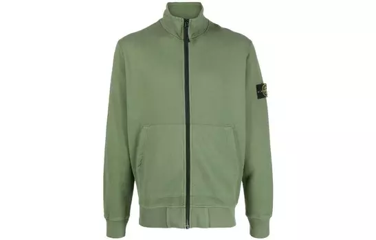 Толстовка мужская зеленая Stone Island, зеленый