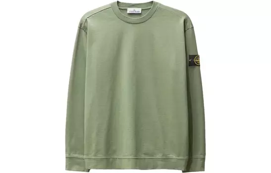 Толстовка мужская зеленая Stone Island, зеленый