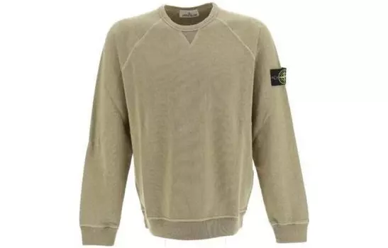 Толстовка мужская зеленая Stone Island, зеленый