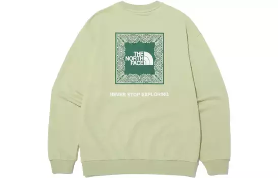 Толстовка мужская зеленая The North Face, зеленый