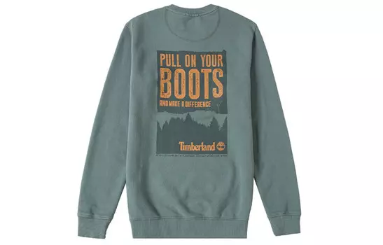 Толстовка мужская зеленая Timberland, зеленый
