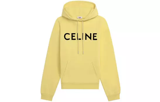 Толстовка мужская желтая Celine, желтый