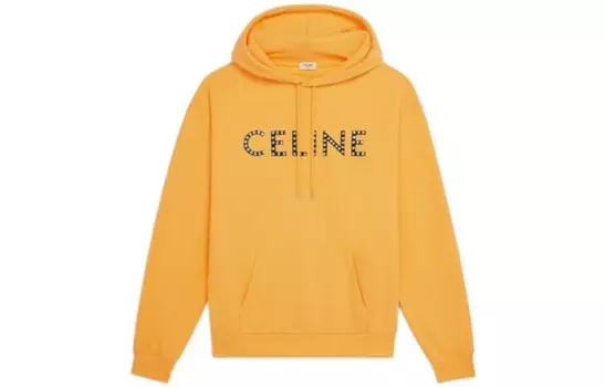 Толстовка мужская желтая Celine, желтый